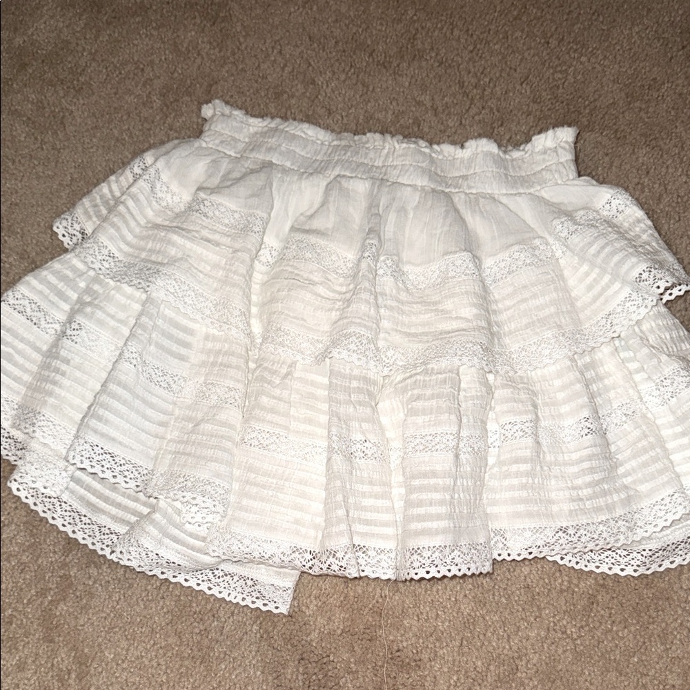 Aerie rock n ruffle skirt NWT